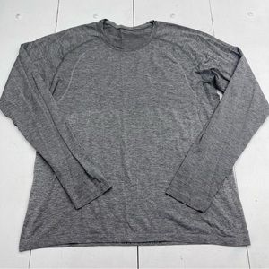 Lululemon Metal Vent Tech Long Sleeve Gray Mens Size XXL.
